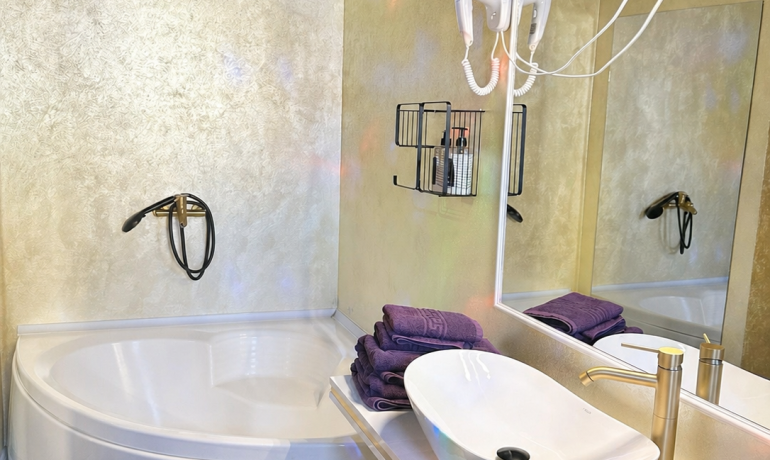 Deluxe room PURPLE 5 cu balcon si bara de dans