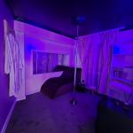 Deluxe room PURPLE 6 cu balcon si bara de dans