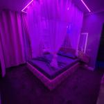 Deluxe room PURPLE 6 cu balcon si bara de dans